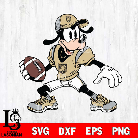 Army Black Knights Goofy Svg Eps Dxf Png File, NCAA svg, Digital Download, Instant Download