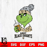 Army Black Knights Grinch hat Svg Eps Dxf Png File, Digital Download, Instant Download