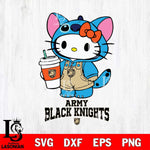 Army Black Knights Hello Kitty Stitch Svg Eps Dxf Png File, NCAA svg, Digital Download, Instant Download