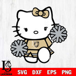 Army Black Knights Hello Kitty sport 4 Svg Eps Dxf Png File, NCAA svg, Digital Download, Instant Download