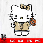 Army Black Knights Hello Kitty sport 7 Svg Eps Dxf Png File, NCAA svg, Digital Download, Instant Download