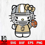 Army Black Knights Hello Kitty sport 9 Svg Eps Dxf Png File, NCAA svg, Digital Download, Instant Download