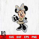 Army Black Knights Minnie Mouse Svg Eps Dxf Png File, NCAA svg, Digital Download, Instant Download