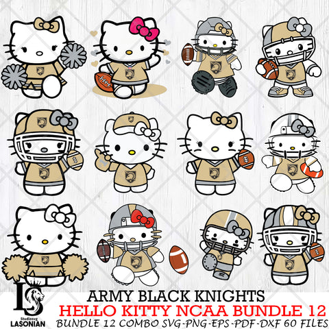 Army Black Knights NCAA Bundle 12 Svg Eps Dxf Png File, NCAA svg, Digital Download, Instant Download