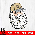 Army Black Knights Santa Claus Face Svg dxf eps png pdf file,NCAA svg,Digital Download,Cricut file