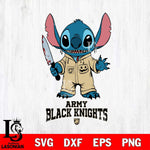 Army Black Knights Stitch Horror 2 Svg Eps Dxf Png File, NCAA svg, Digital Download, Instant Download