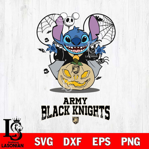 Army Black Knights Stitch Horror Halloween Svg Eps Dxf Png File, Digital Download, Instant Download