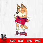 Atlanta Braves Chilli Dance Sport Svg Eps Dxf Png File, Digital Download, Instant Download