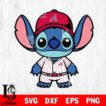 Atlanta Braves Stitch Svg Eps Dxf Png File, Digital Download, Instant Download