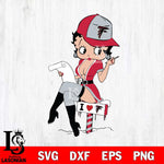 Atlanta Falcons Betty Boop Sexy Fan Svg Eps Dxf Png File, Digital Download, Instant Download