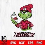 Atlanta Falcons Boujee Grinch Heart Christmas Svg Eps Dxf Png File,Cricut svg files, Digital Download, Instant Download