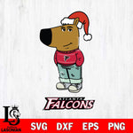 Atlanta Falcons Chill Guy Christmas Svg Eps Dxf Png File,NFL Svg Files,Christmas svg ,Digital Download ,Instant Download