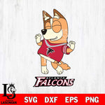 Atlanta Falcons Chilli Dance Sport Svg Eps Dxf Png File, Digital Download, Instant Download