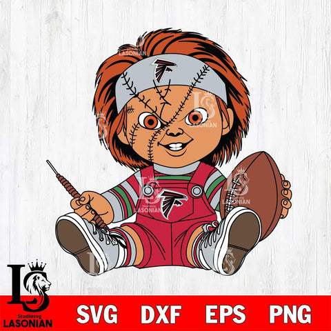 Atlanta Falcons Chucky Horror 9 Svg Eps Dxf Png File, NFL svg, Digital Download, Instant Download