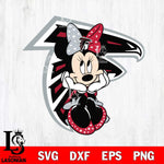 Atlanta Falcons Cute Minnie Mouse