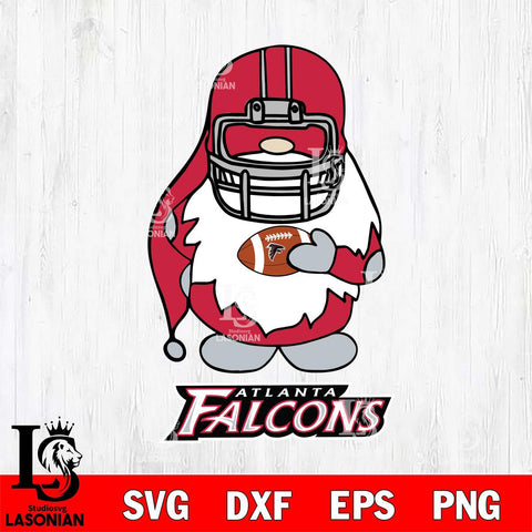 Atlanta Falcons Gnomes Christmas Svg Eps Dxf Png File, Digital Download, Instant Download