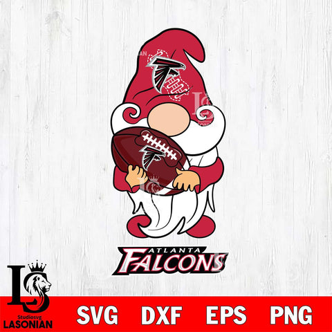 Atlanta Falcons Gnomes Christmas football Svg Eps Dxf Png File, Digital Download, Instant Download