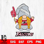 Atlanta Falcons Gnomes Fan Svg Eps Dxf Png File, Digital Download, Instant Download