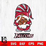 Atlanta Falcons Gnomes Football Svg Eps Dxf Png File, Digital Download, Instant Download