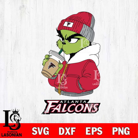 Atlanta Falcons Grinch Bougie Christmas Svg Eps Dxf Png File,Cricut svg files, Digital Download, Instant Download