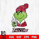 Atlanta Falcons Grinch Cofffe Christmas Svg Eps Dxf Png File,Cricut svg files, Digital Download, Instant Download