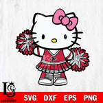 Atlanta Falcons Hello Kitty Cheerleader 11 Svg Eps Dxf Png File, Digital Download, Instant Download