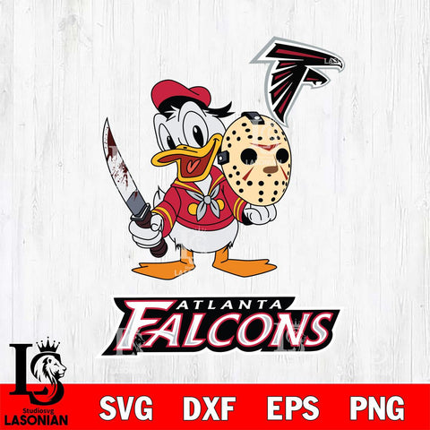 Atlanta Falcons Jason Voorhees 12 Svg Eps Dxf Png File, Digital Download