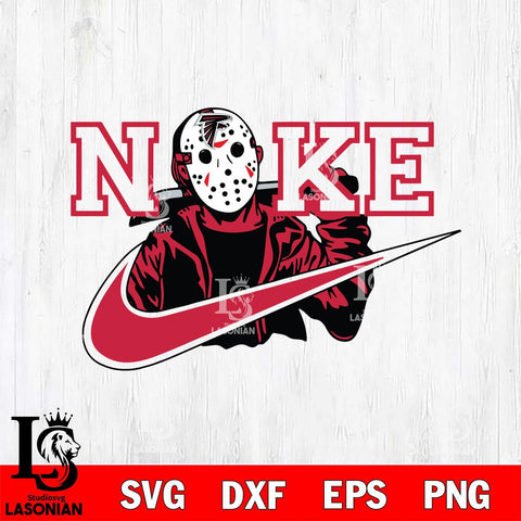 Atlanta Falcons Jason Voorhees Nike Svg Eps Dxf Png File, Digital Download, Instant Download