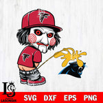 Atlanta Falcons Jigsaw Piss On Carolina Panthers Svg Eps Dxf Png File, Digital Download, Instant Download