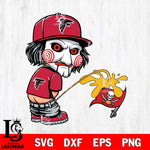 Atlanta Falcons Jigsaw Piss On Tampa Bay Buccaneers Svg Eps Dxf Png File, Digital Download, Instant Download