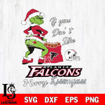 Atlanta Falcons Merry kissmyass grinch Svg Eps Dxf Png File,NFL Svg Files,Digital Download,Sublimation,Instant Download