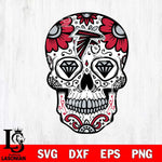 Atlanta Falcons Mexico Skull SVG 2