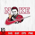 Atlanta Falcons Michael Myers Nike Svg Eps Dxf Png File, Digital Download, Instant Download