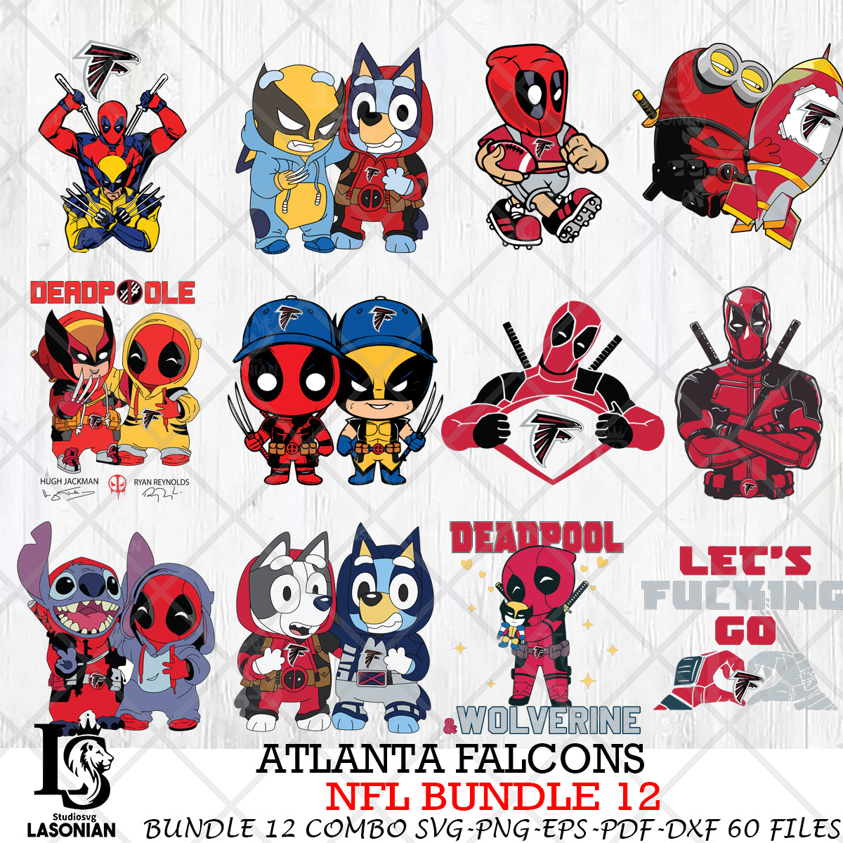 Atlanta Falcons NFL Bundle 12 – lasoniansvg