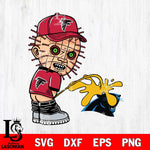 Atlanta Falcons Pinhead Piss On Carolina Panthers Svg Eps Dxf Png File, Digital Download, Instant Download