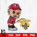 Atlanta Falcons Pinhead Piss On New Orleans Saints Svg Eps Dxf Png File, Digital Download, Instant Download