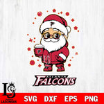 Atlanta Falcons Santa Claus Coffe Svg Eps Dxf Png File,NFL Svg Files,Digital Download,Sublimation,Instant Download