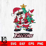 Atlanta Falcons Santa Claus Ugly Christmas Svg Eps Dxf Png File,NFL Svg Files,Digital Download,Sublimation,Instant Download