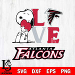 Atlanta Falcons Snoopy Sport 10 Svg Eps Dxf Png File, NFL svg, Digital Download, Instant Download