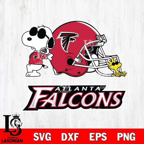 Atlanta Falcons Snoopy Sport 2 Svg Eps Dxf Png File, NFL svg, Digital Download, Instant Download