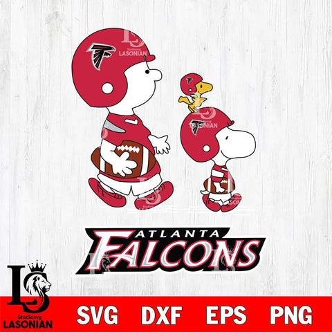 Atlanta Falcons Snoopy Sport Svg Eps Dxf Png File, NFL svg, Digital Download, Instant Download