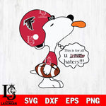 Atlanta Falcons Snoopy Sport 6 Svg Eps Dxf Png File, NFL svg, Digital Download, Instant Download