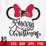 Atlanta Falcons mickey christmas 3 Svg Eps Dxf Png File, Digital Download, Instant Download