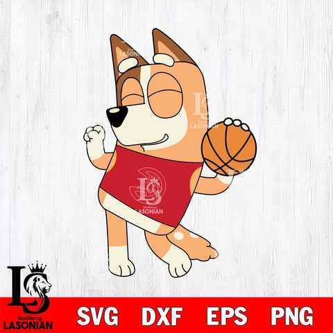 Atlanta Hawks Chilli bluey sport Svg Eps Dxf Png File, Digital Download, Instant Download