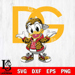 Atlanta Hawks Dolce And Gabbana Donald Duck Disney Svg Eps Dxf Png File, Digital Download, Instant Download