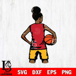 Atlanta Hawks Girls sport 10 Svg Eps Dxf Png File, Digital Download, Instant Download