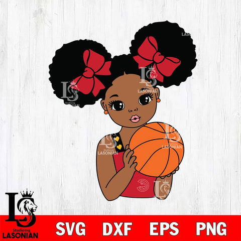 Atlanta Hawks Girls sport 11 Svg Eps Dxf Png File, Digital Download, Instant Download