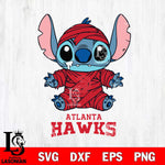 Atlanta Hawks Stitch Mummy Svg Eps Dxf Png File, NBA svg, Digital Download, Instant Download