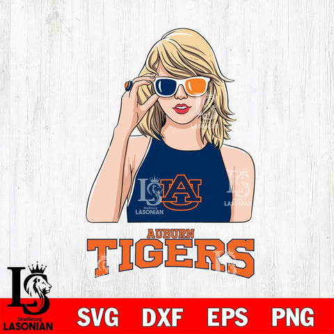 Auburn Tigers And Taylor Swift Fan Svg Eps Dxf Png File, Digital Download, Instant Download