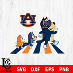 Auburn Tigers Bluey 6 Svg Eps Dxf Png File, Digital Download, Instant Download